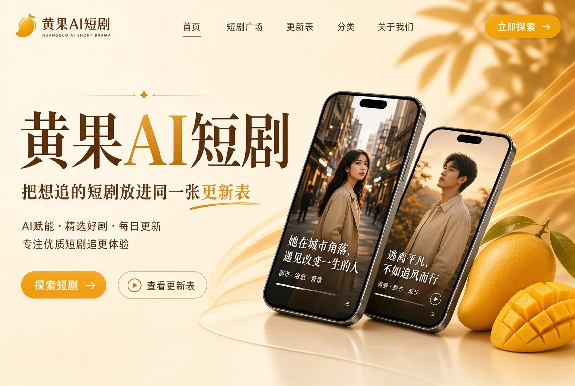 关于黄果AI短剧内容配图